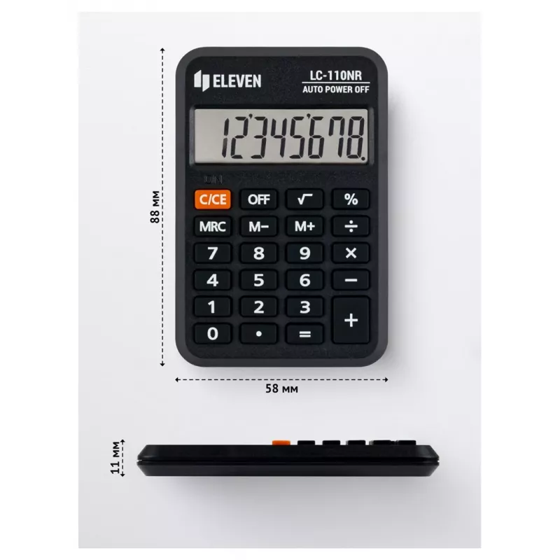 Eleven LC-110NR (EU) calculadora de bolsillo