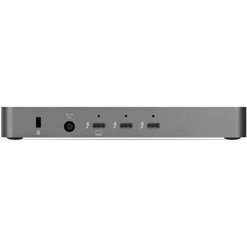 Thunderbolt 5 Hub, docking station gris/negro, Thunderbolt 5, USB-A