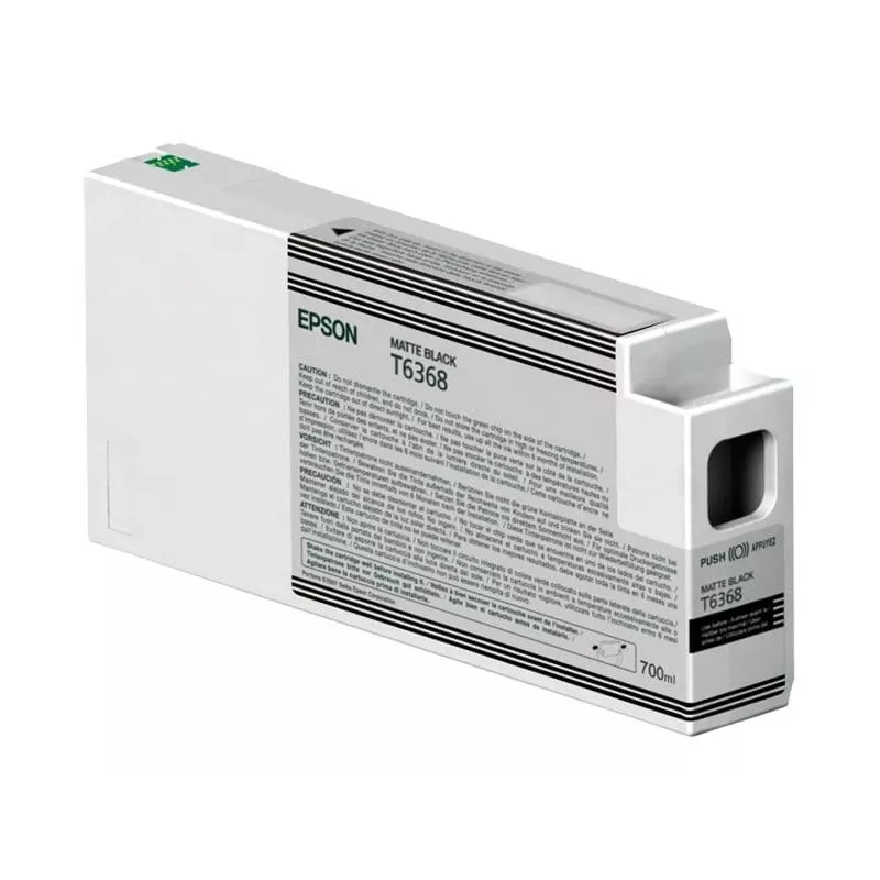 Cartucho de tinta Epson C13T63680N 1 unidad Original Negro mate