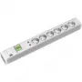 Regleta de enchufes Bachmann 6x Schuko 2 m