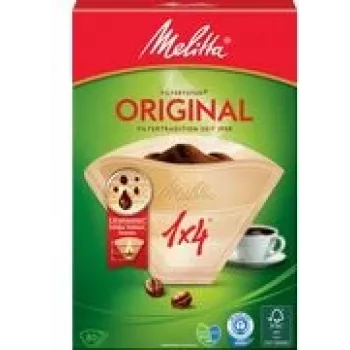 Filtros domésticos Melitta bolsas filtrantes Aroma 1x4