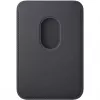 Apple iPhone cartera FineWoven con MagSafe – negro