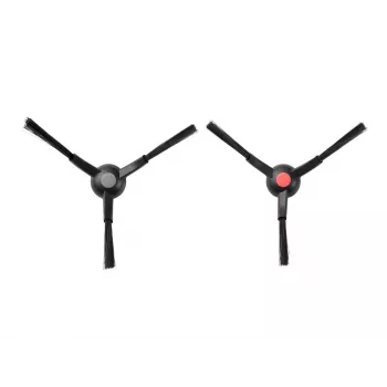 Cepillo lateral para aspirador de escoba Eufy T29B8011 – cepillo de repuesto compatible, negro/gris/rojo, 1 ud.