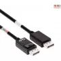 Club 3D CAC-1091 cable DisplayPort 2.1, certificado VESA DP80, bidireccional, 4K120Hz / 8K60Hz / 10K30Hz, macho/macho, 1,2 m