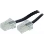 Cable de teléfono ShiverPeaks BS70095-8/4 15 m negro