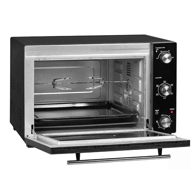 LAFE HeatMaster PIW-005 Horno eléctrico, 48 L, 1800 W, convección, asador giratorio