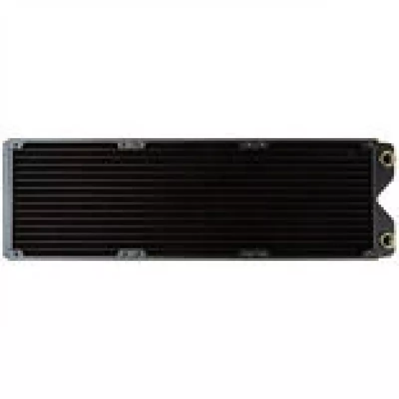 Radiador Alphacool R27-S420 420mm 18 FPI para refrigeración líquida, soportes para 3 ventiladores de 120mm