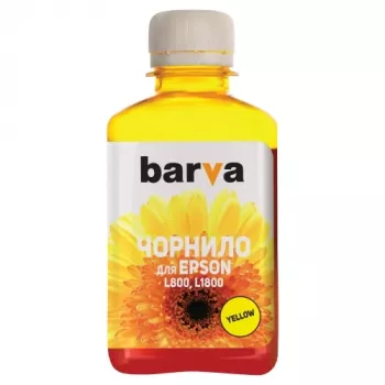 Compatible Barva Epson T6734 L800/L810/L850/L1800 C13T67344A botella de recarga de tinta, amarillo