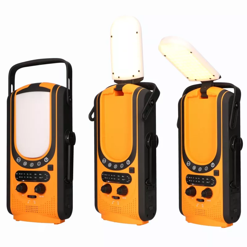 Extralink Power Ranger EPS-6000 | batería externa | 6000 mAh, radio FM, luz LED, dinamo, panel solar