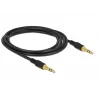 Cable de audio 3,5 mm DeLOCK 85549 2 m negro