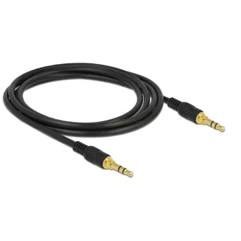 Cable de audio 3,5 mm DeLOCK 85549 2 m negro