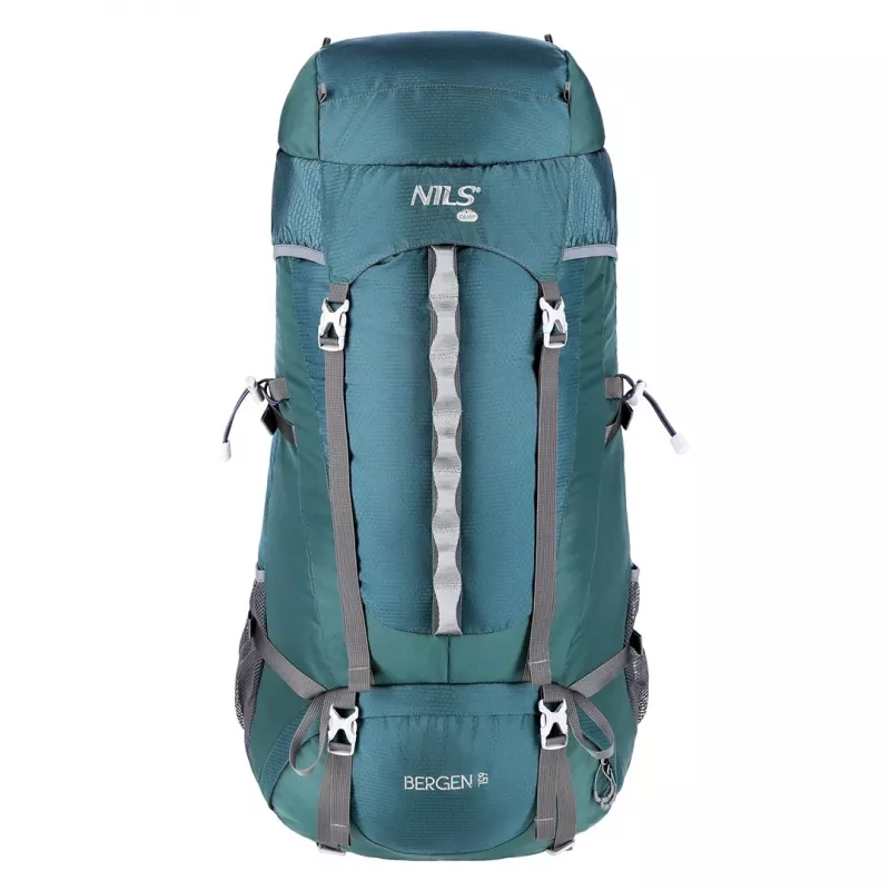 Mochila de senderismo NILS Camp NC1949 Bergen 65L – verde