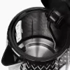 Hervidor de agua NELO, capacidad de 1,7 l, 2000 W, negro