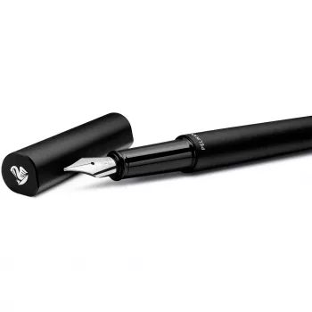 Pluma estilográfica Pelikan 823593 sistema de cartuchos negro