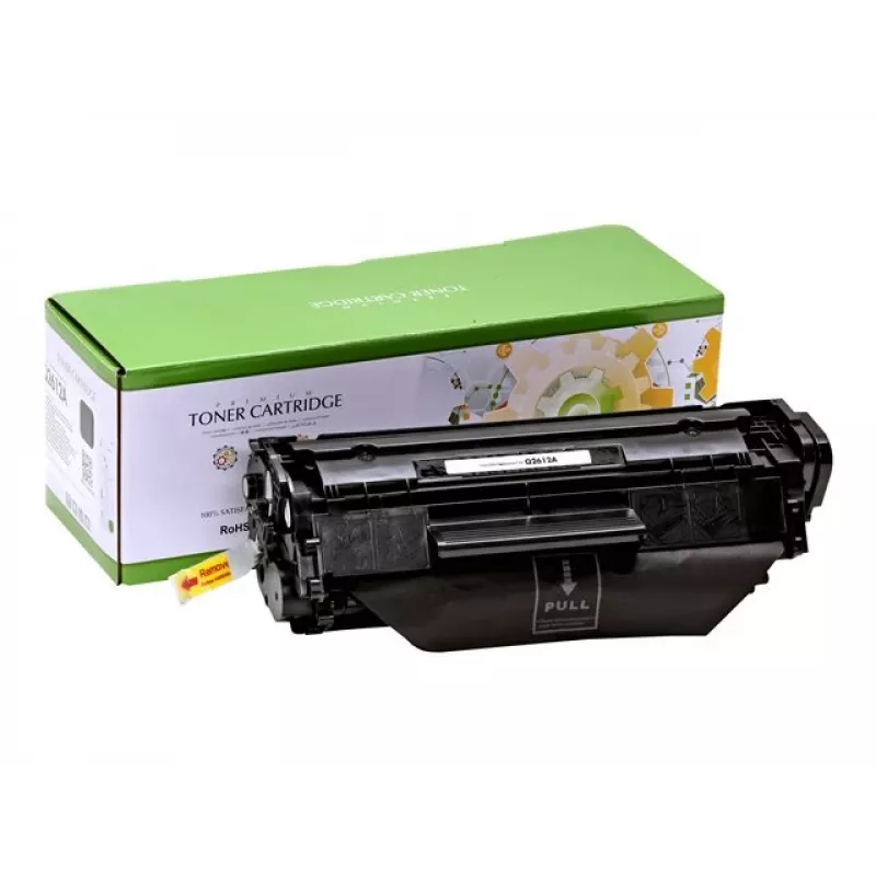 Static Control compatible Hewlett-Packard Q2612A negro, 2000 páginas