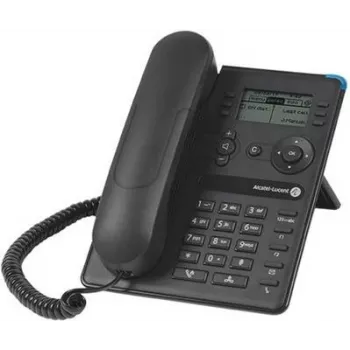 Teléfono de sobremesa VoIP ALCATEL 8008 DeskPhone — conectividad Ethernet, audio HD