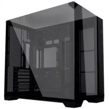 Bundle de caja para PC Lian Li O11 Vision Compact + 3x ventiladores UNI FAN SL-INF 120 Reverse Blade - negro