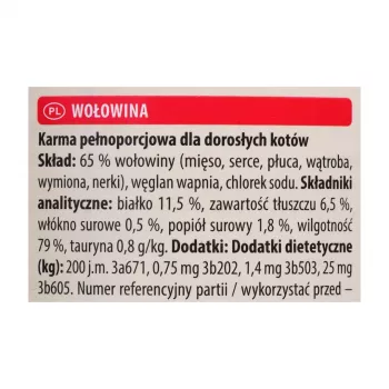 ANIMONDA Carny Adult Ternera – Comida húmeda para gatos – 400 g