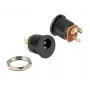 Adaptador de cambio de sexo para cable DeLOCK 65503 DC 2.1 x 5.5 mm negro
