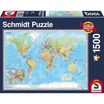 Puzle Schmidt Spiele 58289 1500 piezas cartas