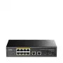 Switch de red Cudy GS1010PS2 No gestionado Gigabit Ethernet (10/100/1000) Power over Ethernet (PoE) Negro