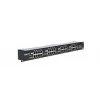 Inyector PoE Gigabit Extralink 16 puertos 16x 1000Mb/s RJ45, rack
