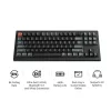 Teclado mecánico Keychron V3 Ultra 8K – QWERTY, Bluetooth y cable, RGB, negro