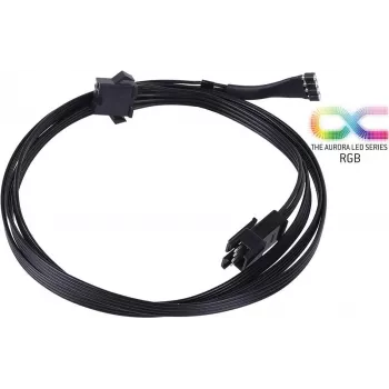 Alphacool 18541 - 1 m - Molex (4 pines) - Molex (4 pines) - recto - recto - Negro (18541)