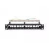 Patch panel LANBERG PPKS-9212-B 12 puertos 1U 10 pulgadas FTP