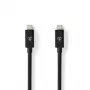 Nedis Cable USB-C de 2 m 4.0 Gen2x2, 240W, 20 Gbps (CCGB66020BK20)