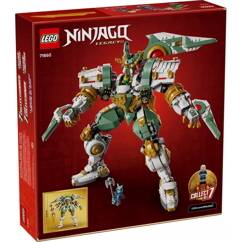 LEGO NINJAGO 71860 Mech titán de Lloyd – 15.º aniversario