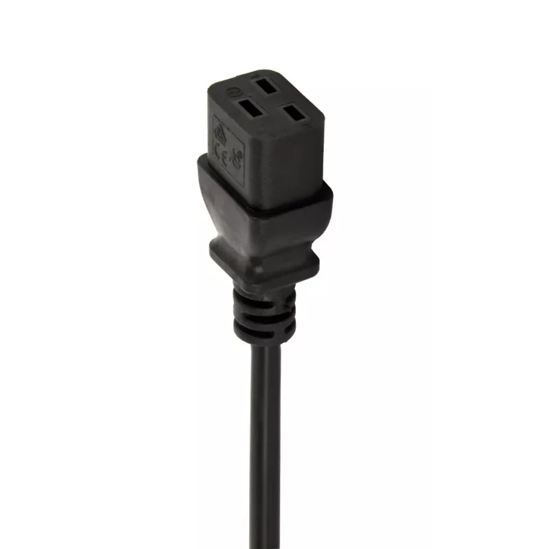 Unidad de distribución de corriente GEMBIRD EG-PDU-10C132C19 — 10x tomas C13, rack 1HE, entrada C19 16A, cable de 2 m, 3500 W