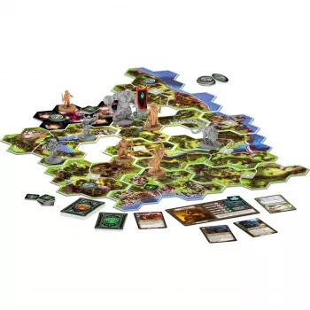 Asmodee El Señor de los Anillos: Viaje por la Tierra Media, juego de mesa