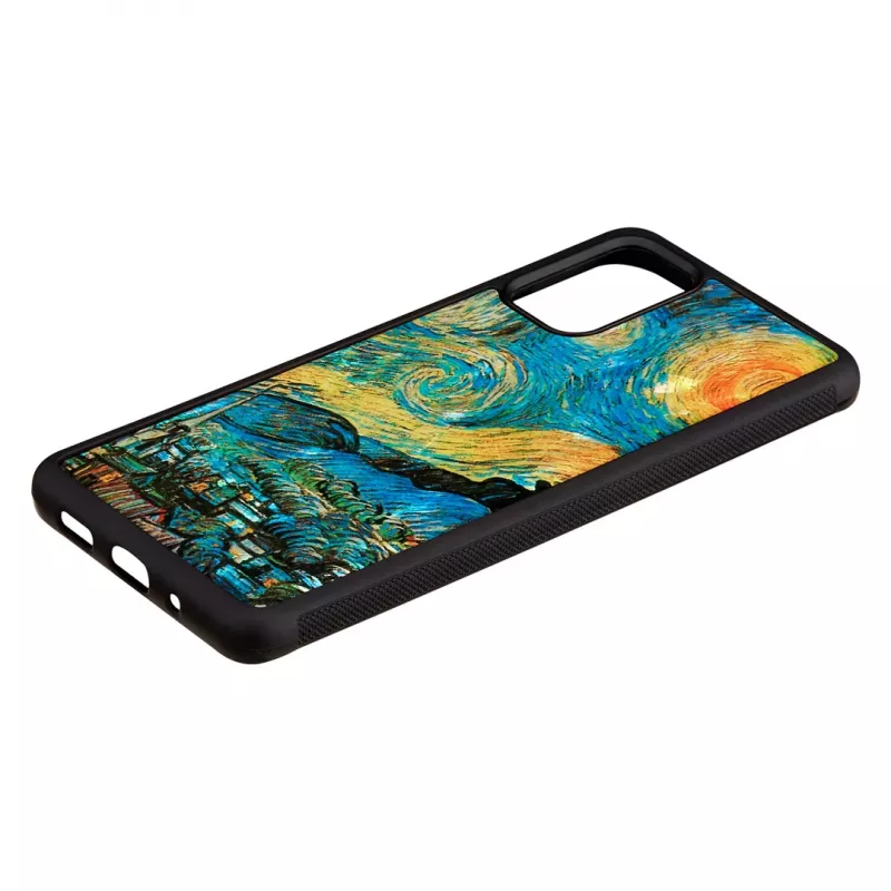 Funda protectora iKins para Samsung Galaxy S20+ — Noche estrellada negro