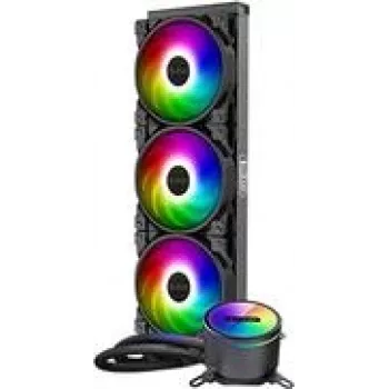 AIO liquid CPU cooler PCCOOLER GI-CX360 360mm radiator, 2000 RPM pump/fans