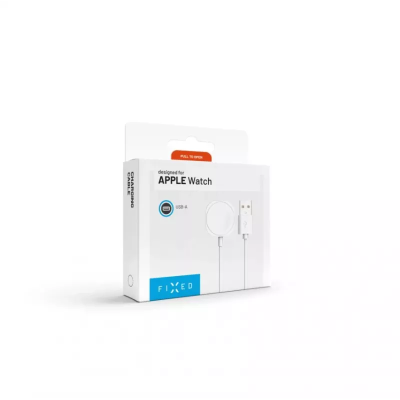 Cable de carga FIXED FIXDW-AW para Apple Watch, USB-A a cargador magnético, 1 m