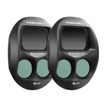 Set de filtros de cámara Freewell para DJI Mavic 4 Pro — filtros degradados (GND) 2 unidades