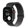 Smartwatch Apple Watch Ultra 3 GPS + Cellular 49mm Caja de titanio negro con milanesa de titanio negra mediana
