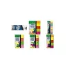 Etiquetas autoadhesivas Sigel HN635 Verde Rosa Rojo Amarillo 160 uds.