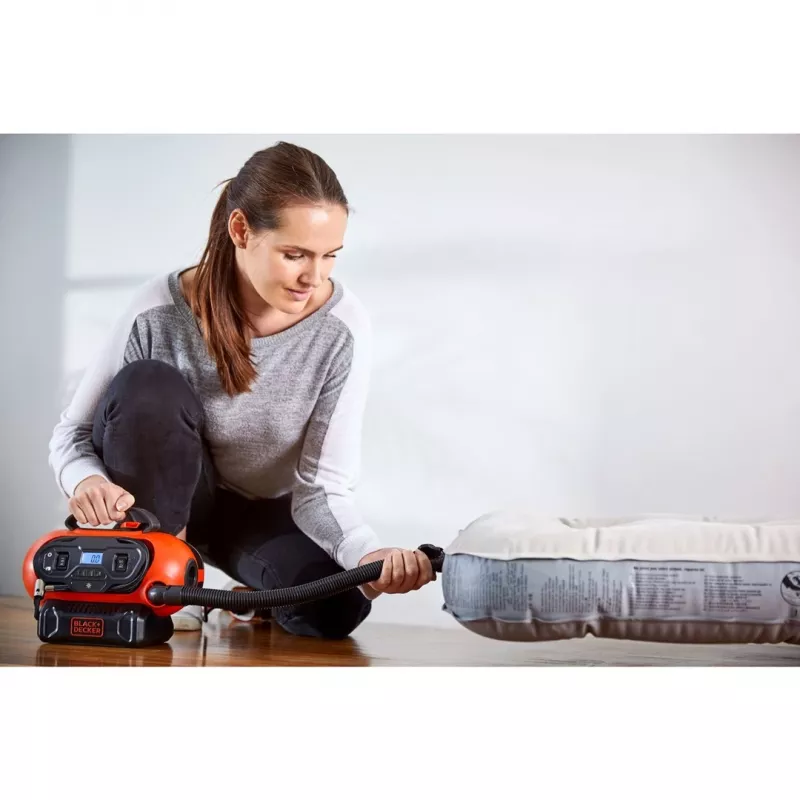 Compresor de aire Black & Decker BDCINF18N-QS 160 l/min CA/mechero