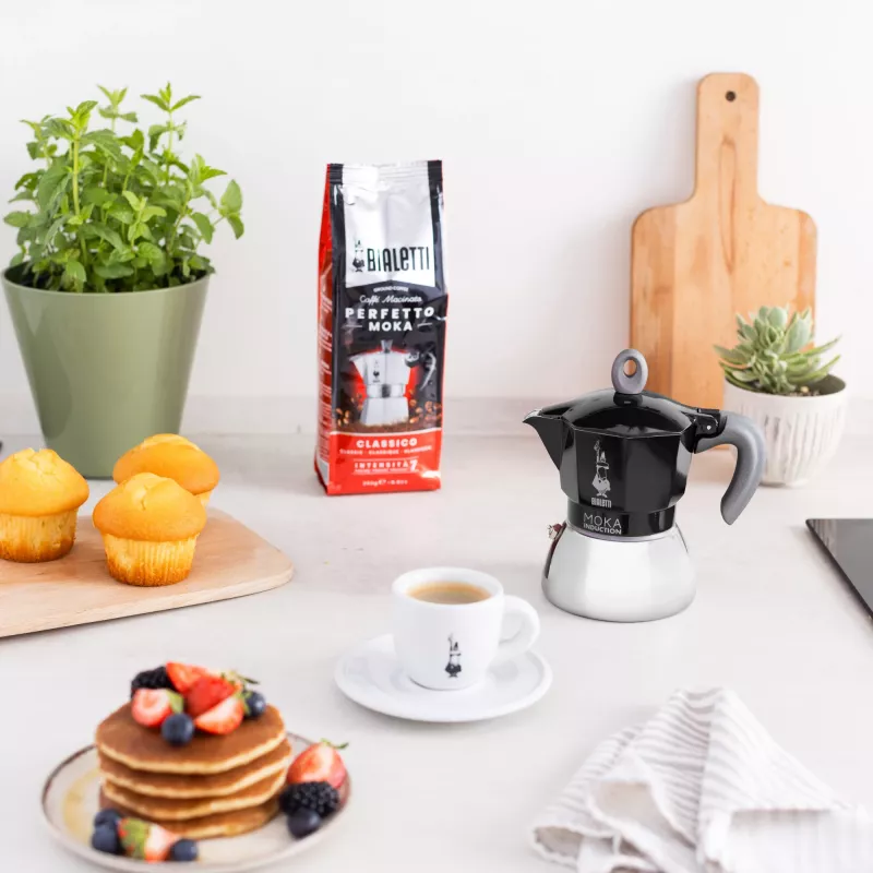 Bialetti Moka Induction Cafetera moka 2 tazas