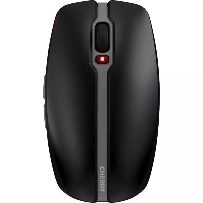 Teclado y ratón CHERRY Stream Desktop Recharge universal RF inalámbrico AZERTY belga negro