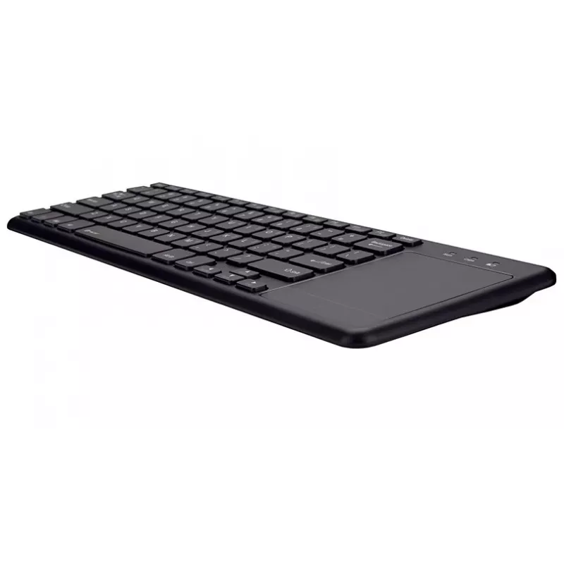 Teclado inalámbrico RF TRACER TRAKLA46367 — tamaño completo, membrana, touchpad, 2,4 GHz, negro
