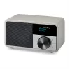 Radio de sobremesa Sangean DDR-7 Glacier Silver con sintonizador digital y Bluetooth