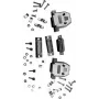 D-Sub SET25 - Set D-Sub - 2x carcasa + insertos de 25 polos (10122004)