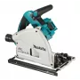 Makita DSP600ZJ Sierra circular 16,5 cm Negro, Azul 6300 rpm