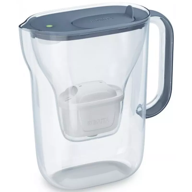 Jarra filtrante BRITA Style Essential grafito con 4 filtros MAXTRA Pro, depósito de 2,4 L, 1,4 L filtrados