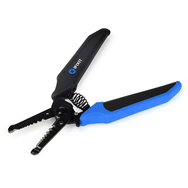 iFixit IF145-547-1 Mandible pelacables, hasta 4,75 mm², negro/azul