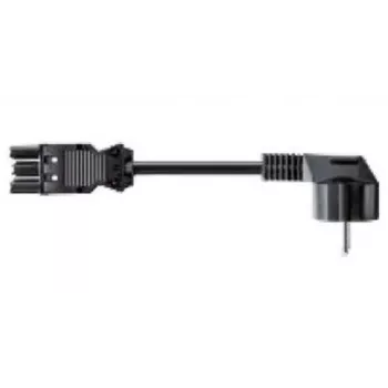 Cable de alimentación Bachmann 375.039 Negro 10 m