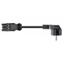 Cable de alimentación Bachmann 375.039 Negro 10 m